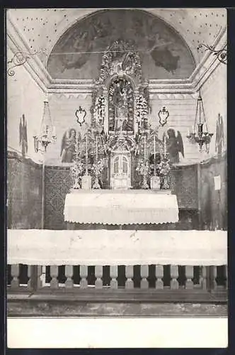 AK Augsburg, Loretokirche auf dem Kobel, Gnadenbild