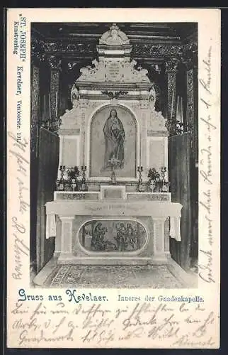 AK Kevelaer, Inneres der Gnadenkapelle