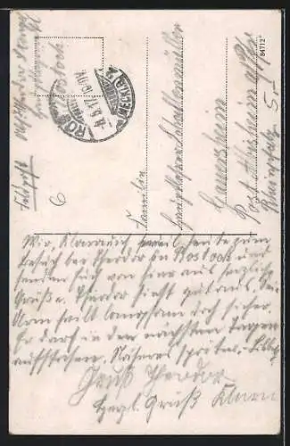 AK Alt-Frankfurt, Strassenpartie am Römerberg