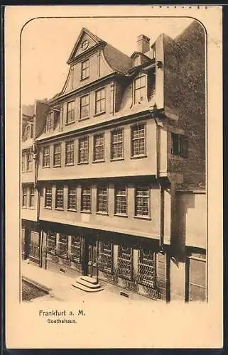 AK Alt-Frankfurt, Goethehaus