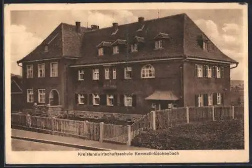 AK Kemnath / Opf., Kreislandwirtschaftsschule Kemnath-Eschenbach mit Hauswirtschaftlicher Abteilung