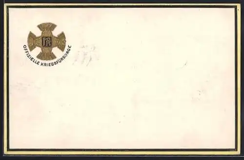 AK Rotes Kreuz Nr. 49, Kriegsfürsorge