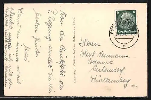 AK Hollenstein a. d. Ybbs, Ortspanorama