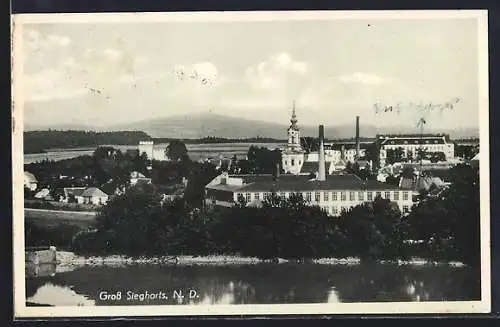 AK Gross Siegharts, Ortsansicht