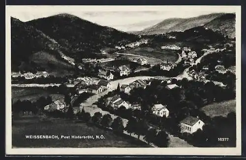 AK Weissenbach, Gesamtansicht mit Fluss