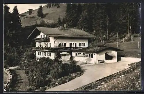 AK Riezlern /Kleinwalsertal, Ferienbergheim der Robert Bosch GmbH Stuttgart