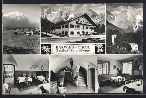 AK Barwies /Tirol, Gasthof zum Löwen