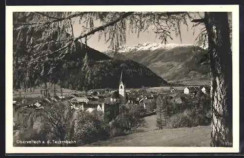 AK Obervellach a. d. Tauernbahn, Totalansicht