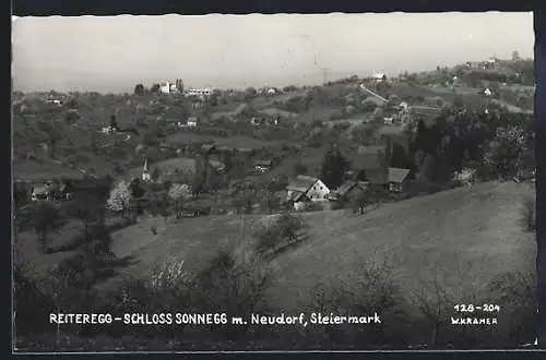 AK Reiteregg /Steiermark, Schloss Sonnegg m. Neudorf