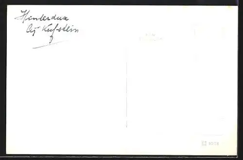 Foto-AK Hinterdux bei Kufstein, Ortsansicht mit Berglandschaft