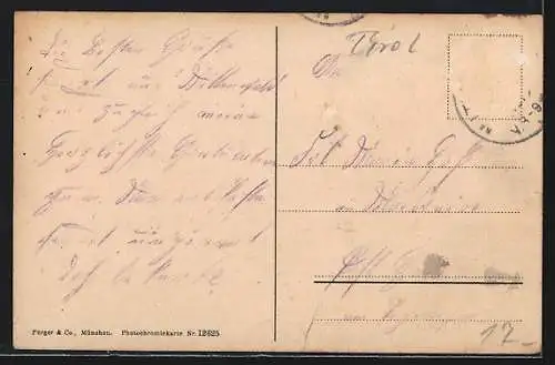 AK Seefeld /Tirol, Mittenwaldbahn, Ortsansicht mit Wetterstein