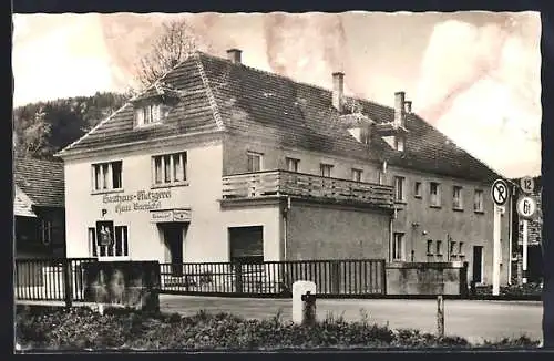 AK Pressig / Frankenwald, Gasthaus-Metzgerei Hans Barnickel