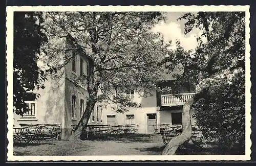AK Thiersheim / Fichtelgebirge, Waldgasthof und Sommerfrische Steinhaus