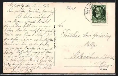 AK Mitwitz, Unteres Schloss