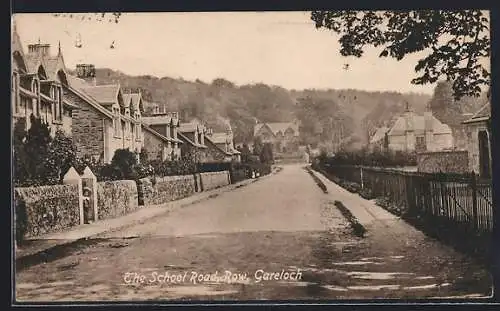 AK Gareloch, The School Road, Row