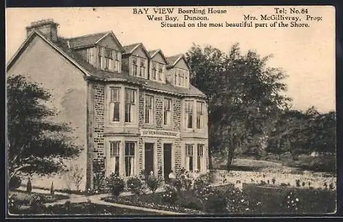 AK Dunoon, Bay View Boarding House