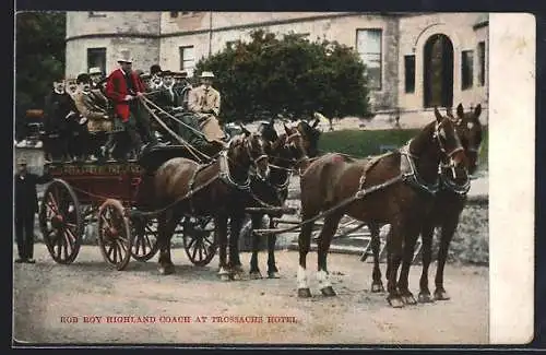 AK Stirling, Rob Roy Highland Coach at Trossachs Hotel