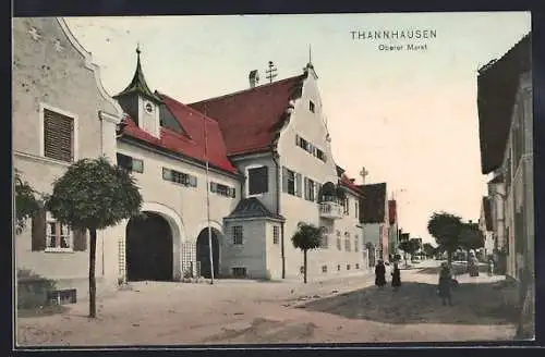 AK Thannhausen / Schwaben, Oberer Markt