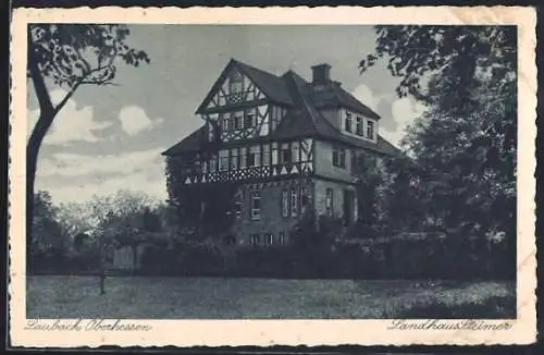 AK Laubach / Oberhessen, Landhaus Steimer