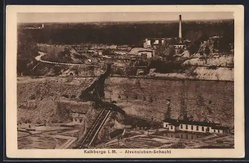 AK Kalkberge, Alvensleben-Schacht
