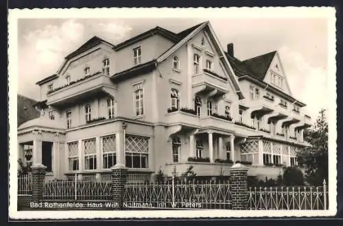 AK Bad Rothenfelde, Hotel Haus Wilh. Noltmann W. Peters