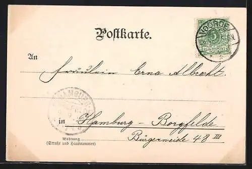 AK Kiel, Totalansicht mit Hafenanlage