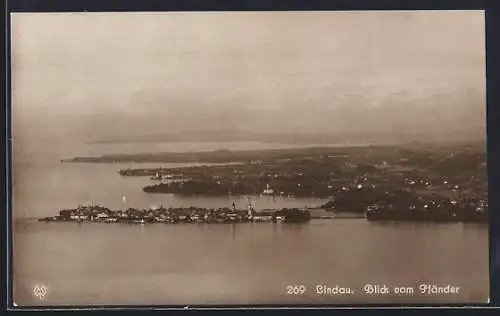 AK Lindau / Bodensee, Blick vom Pfänder