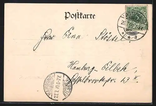 AK Westerland a. Sylt, Düne und Meer