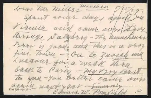 AK München, Rathaus mit Frauenkirche