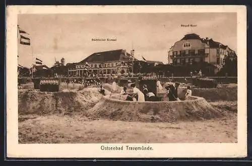 AK Travemünde, Strand-Hotel und Südöstlicher Kursaal