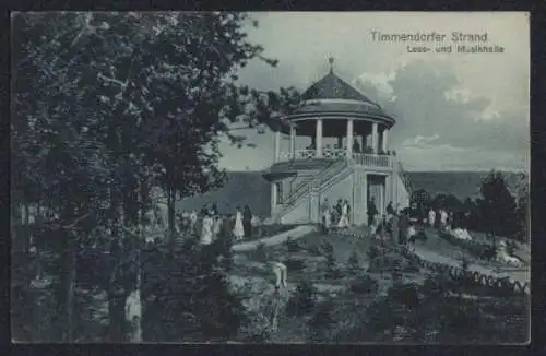 AK Timmendorf, Lese- und Musikhalle am Timmendorfer Strand