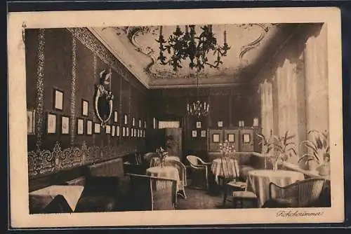 AK Bremen, Restaurant Alt Bremer Haus, Bes. L. Waller, Innenansicht