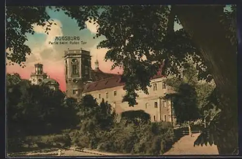 AK Augsburg, Partie beim Roten Tor