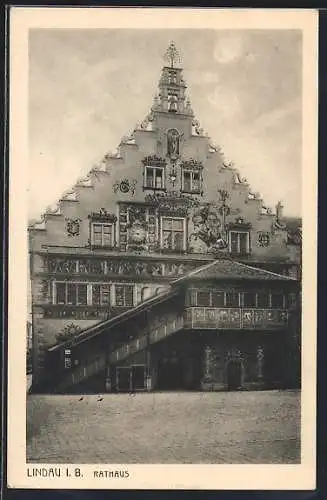 AK Lindau i. B., Partie am Rathaus