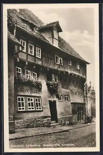 AK Eisenach, Ansicht des Lutherhauses