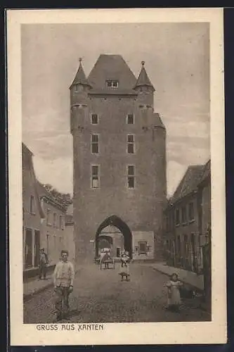 AK Xanten, Partie am Clever Tor