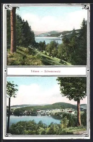 AK Titisee-Neustadt, Panoramaansichten