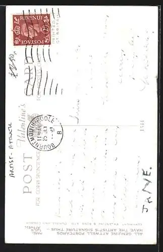 Künstler-AK Mabel Lucie Attwell: Wot if I gets to be clever?