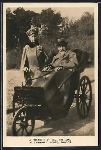 AK Bognor, A Portrait of the King at Craigweil House