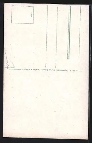 AK Krakau-Krakow, Mickiewicz-Monumjent