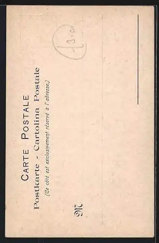 Künstler-AK Monaco, Musee Oceanographique