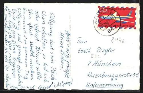 AK Pullenried /Opf., Teilansicht, Kirche, Ortspartie