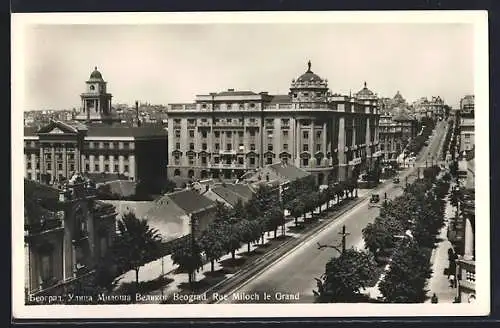 AK Beograd, Rue Miloch le Grand