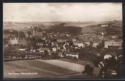 AK Zschopau / Sa., Gesamtansicht