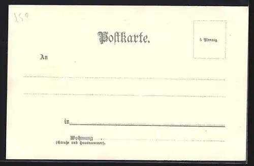 AK Komponist C. M. von Weber, Strassenbild