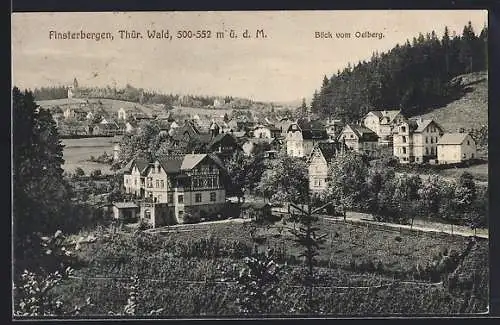 AK Finsterbergen, Blick vom Oelberg