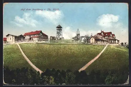 AK Inselsberg, Häuser auf dem Inselsberg