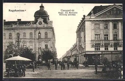AK Nagykanizsa, Csengeri-ut Magy. Alt. Biztosito Tarsasag palotaja