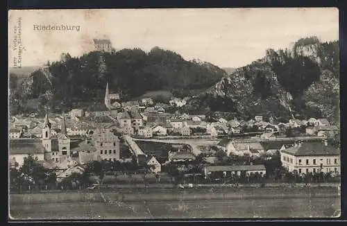 AK Riedenburg / Altmühltal, Ortsansicht aus der Vogelschau