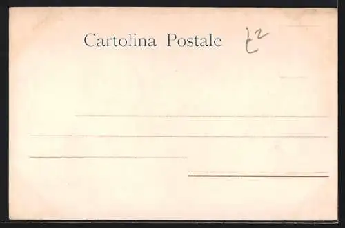 Lithographie Napoli, Piazza Plebescito, Denkmal Ferdinando I., Carlo III.